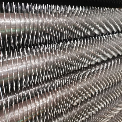 Wysoka wydajność wymiany ciepła Kocioł Fin Tube Ząbkowany spiralny grzejnik Wydajny na zamówienie