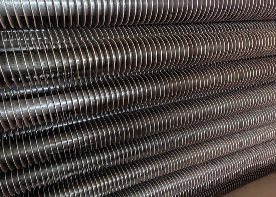 Bezszwowa spiralna rurka z płetwami 316 ze stali nierdzewnej do wymiennika ciepła