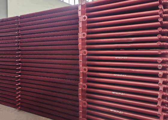 Węglowa stal kotłowa Spiral Fin Tube z spiralnymi płetwami dla zwiększenia wydajności
