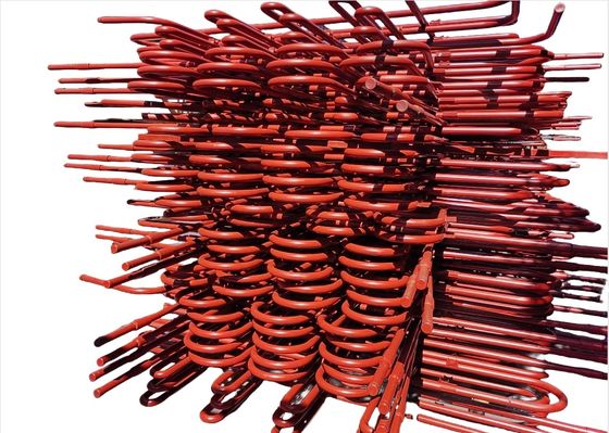 ASME Horyzontalna lub pionowa rurka serpentynowa do wymiennika ciepła kotła