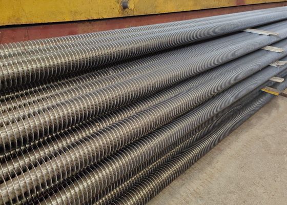 ASME Węglowa stalowa kotłowa spiralna rurka z płetwami dla kotłowych ekonomizerów w elektrowniach