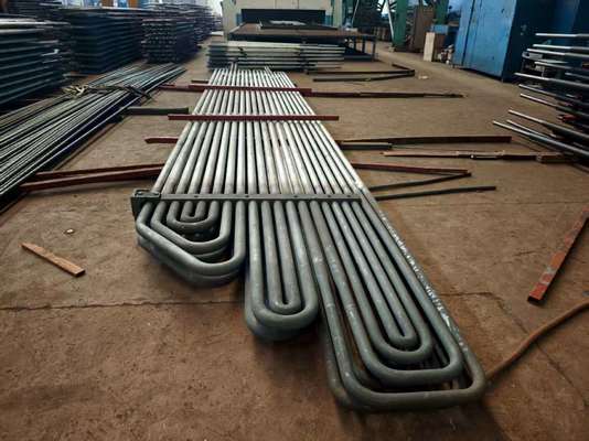 Serpentynowa rura o niestandardowej konstrukcji do pracy w kotle CFB wysokiego ciśnienia