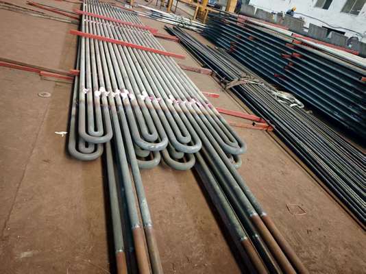 Serpentynowa rura o niestandardowej konstrukcji do pracy w kotle CFB wysokiego ciśnienia