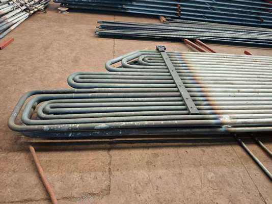 Serpentynowa rura o niestandardowej konstrukcji do pracy w kotle CFB wysokiego ciśnienia