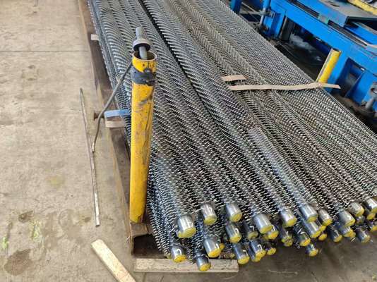 ‌Custom Spiral Finned Tube Economizer Boiler Energy Saving Pressure Vessel Compatible