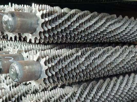 Customized High-Frequency Welding ASME Spiral Fin Tubes High Stability For Boilers