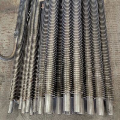 Wysoko częstotliwościowe spawanie kotłowe ze stali węglowej Spiral Fin Tube dostosowane do zastosowań przemysłowych