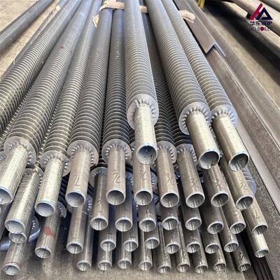 Solidna, ząbkowana, spiralna, ożebrowana rura kotłowa, wymiennik ciepła, stal nierdzewna, odporna na popiół