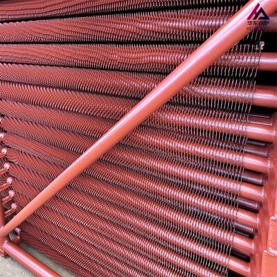 Maksymalna długość rury płomieniowej kotła 25 m ze spiralnymi, pełnymi, ząbkowanymi żebrami ze stali nierdzewnej