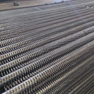 Doskonała przewodność cieplna Standard ASME Dostosowana spiralna rura żebrowana do kotła dla elektrowni