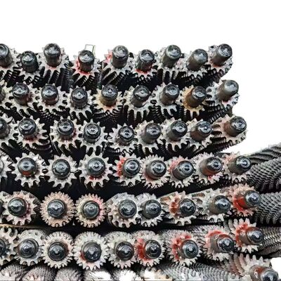 Spawane na wysoki połysk spawane spiralnie rury z płetwami ASME ze stali nierdzewnej do kotłów