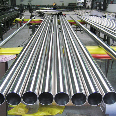 ASTM A249 TP347 347H Kocioł ze stali nierdzewnej Erw Pipe / Ss Erw Pipe 100% PMI Test