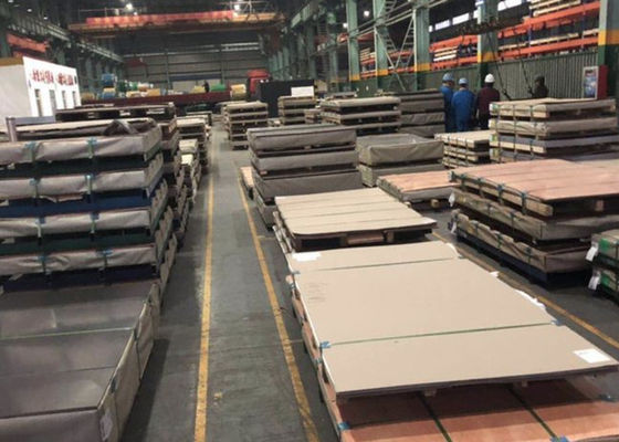 Metalowa płaska płyta ze stali nierdzewnej Ss304 walcowana na gorąco nr 1 Wykończenie dekoracyjne