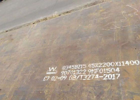 Blacha stalowa walcowana na gorąco Blacha stalowa 16 mln Q345b Niski stop manganu