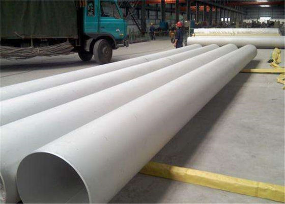 Pokryta tytanem dekoracyjna spawana rura TP316L 406,4 mm ze stali nierdzewnej