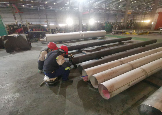405mm Rury spawane ze stali nierdzewnej wytrawione ERW do przegrzewacza