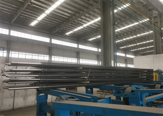 Aluminiowe rury kotłowe z żebrowaniem 18 mm H Część zamienna do wymiany ciepła