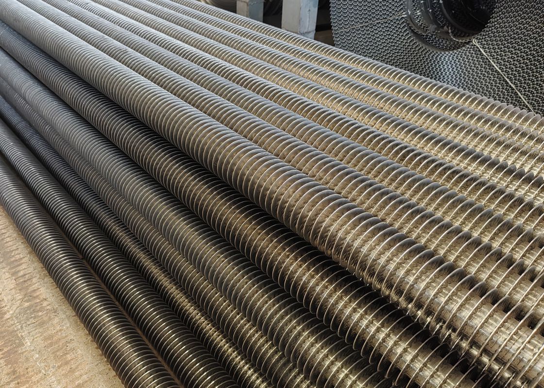 ASME Standard High Frequency Welded Spiral Fin Tube odporny na wysokie temperatury i ciśnienie
