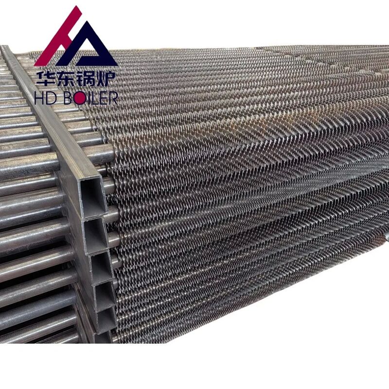 Niestandardowa rura z żebrami z ząbkowanymi krawędziami do części ciśnieniowych kotłów o wysokiej wydajności wymiany ciepła i silnej odporności na osadzanie się kamienia